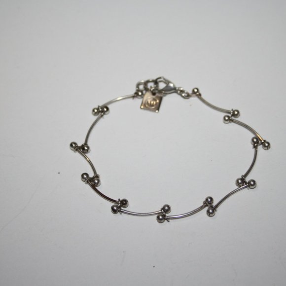 Beautiful silver NH Bracelet 7" - Picture 3 of 4